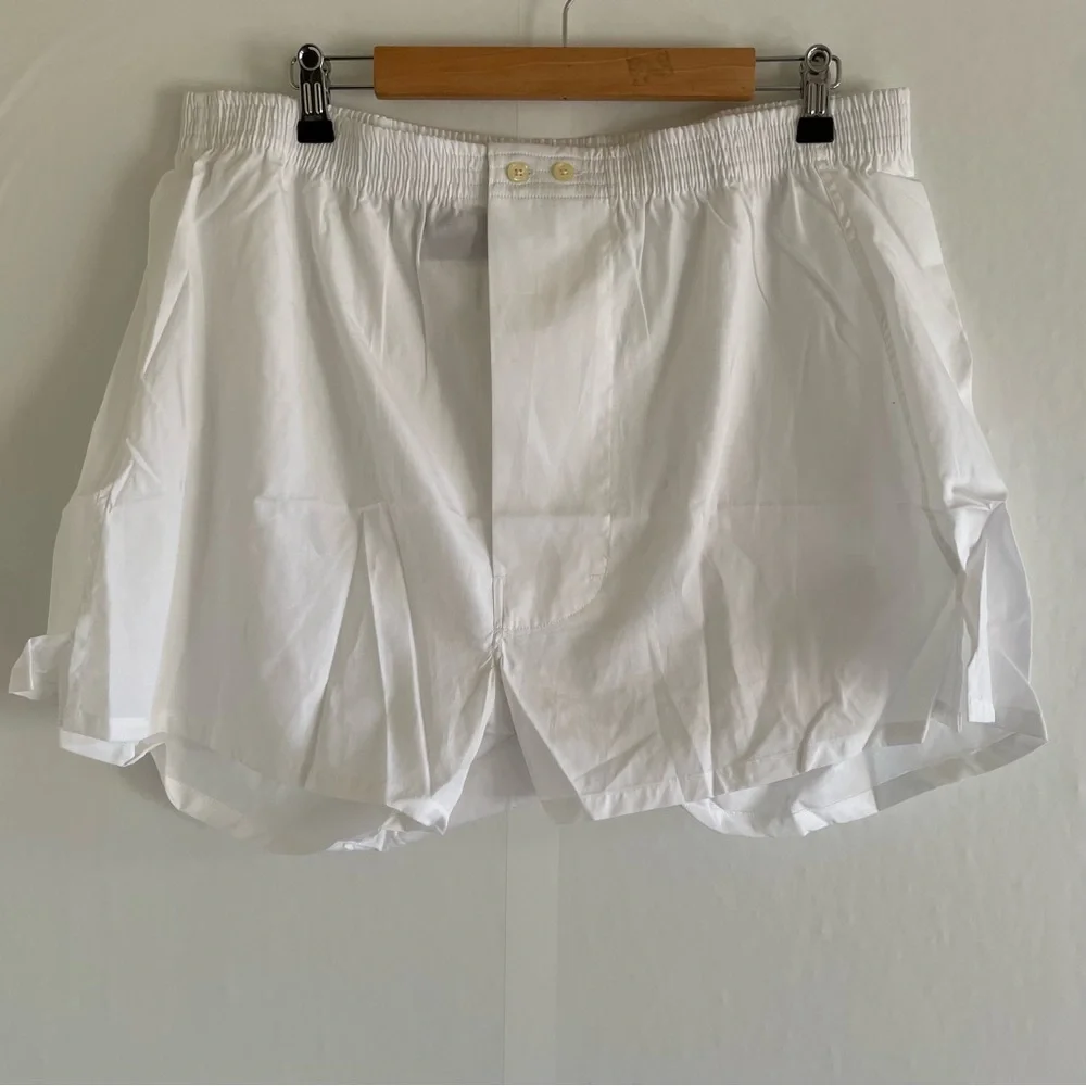 Nordstrom White Men’s Full Boxer Size 40